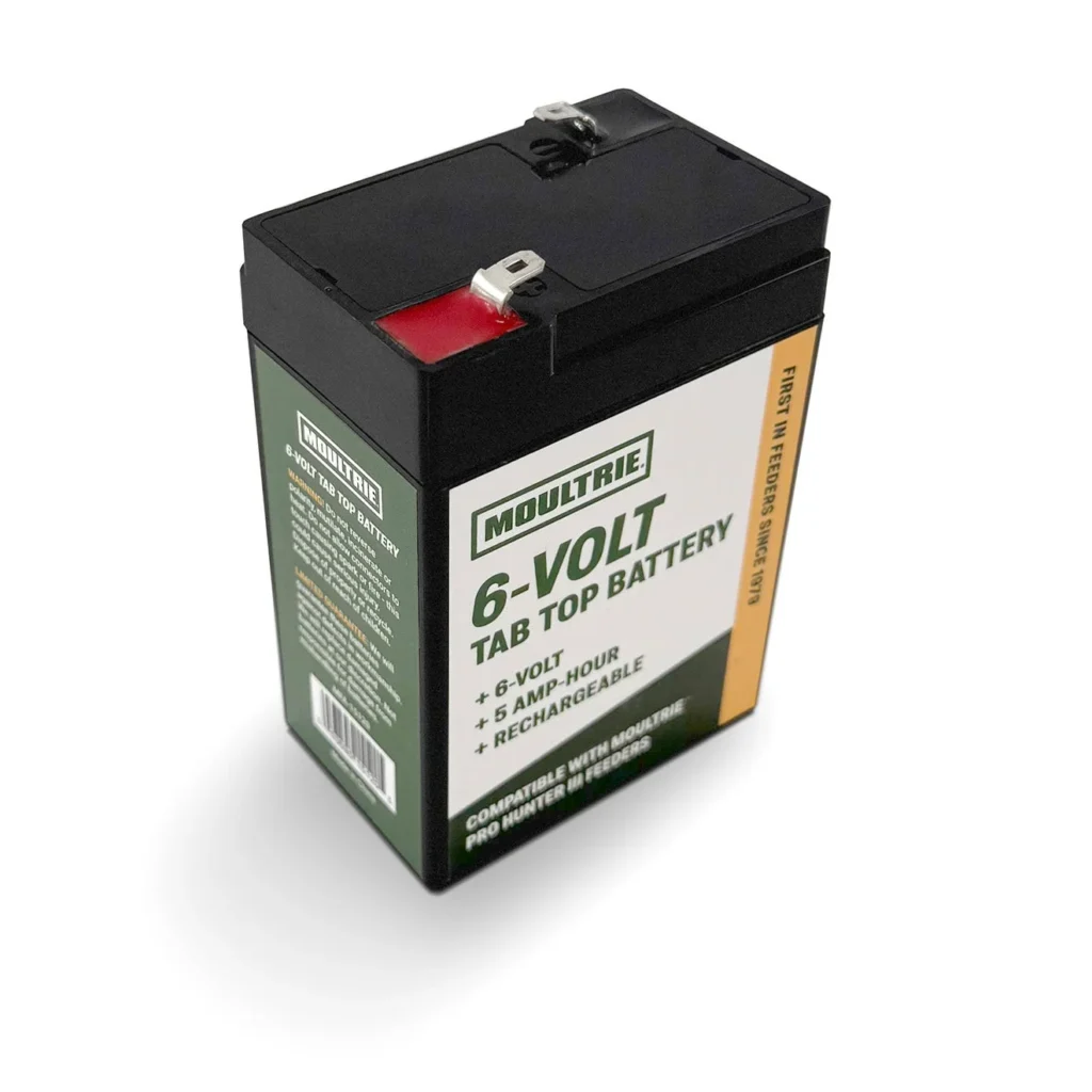 Moultrie 6V Tab-Top Rechargeable Battery