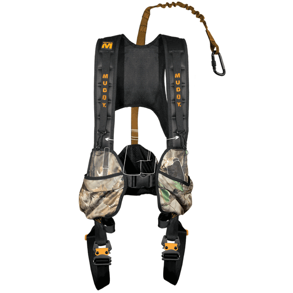 Muddy The Crossover Combo Safety Harness - XL