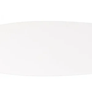 Nichols Lures Ben Parker Mini Magnum Flutter Spoon 6.5" 2.5 oz - Snow White Smooth