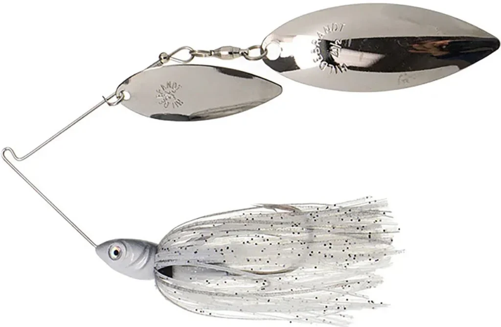 Dirty Jigs Compact Double Willow Spinnerbait 3/8 oz - Tactical Shad