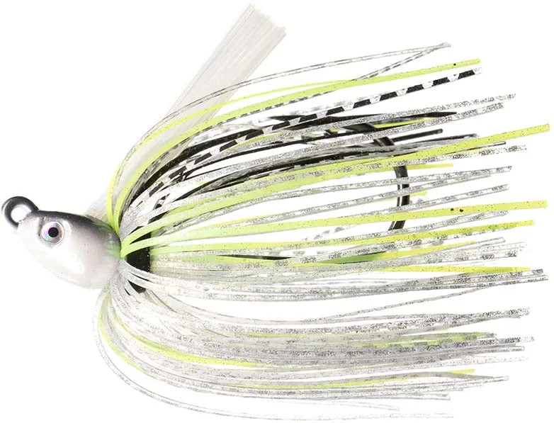 Dirty Jigs No-Jack Swim Jig 1/2 oz - Chartreuse Shad