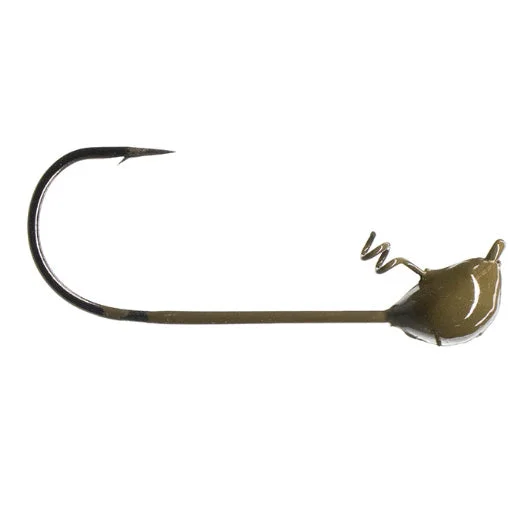 Dirty Jigs Scott Canterbury Shakey Head 1/4 oz - Green Pumpkin