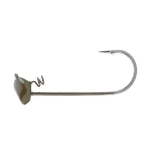 Dirty Jigs Stand-Up Finesse Head 1/4 oz - Green Pumpkin