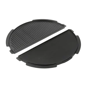 Half Moon Cast Iron Plancha Griddle for XLarge and 2XL EGG