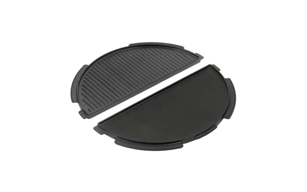 Half Moon Cast Iron Plancha Griddle for Large, XLarge or 2XL EGG