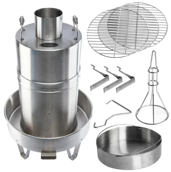 Orion Cooker stainless steel charcoal convection cooker and smoker