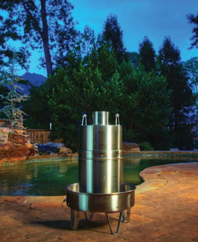 Orion Cooker Original Stainless Steel Outdoor Charcoal Convection Cooker and Smoker