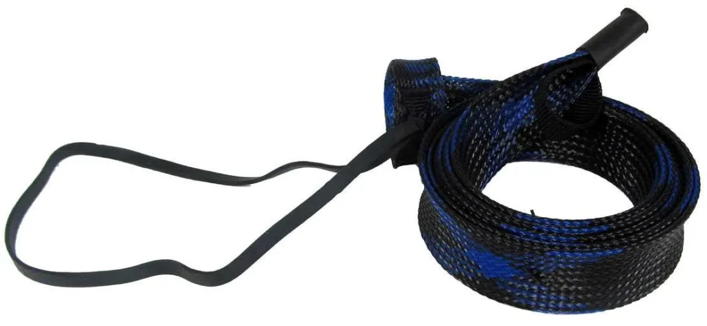 Outkast Tackle SLIX II Casting Rod Cover 5.5' - Black/Blue