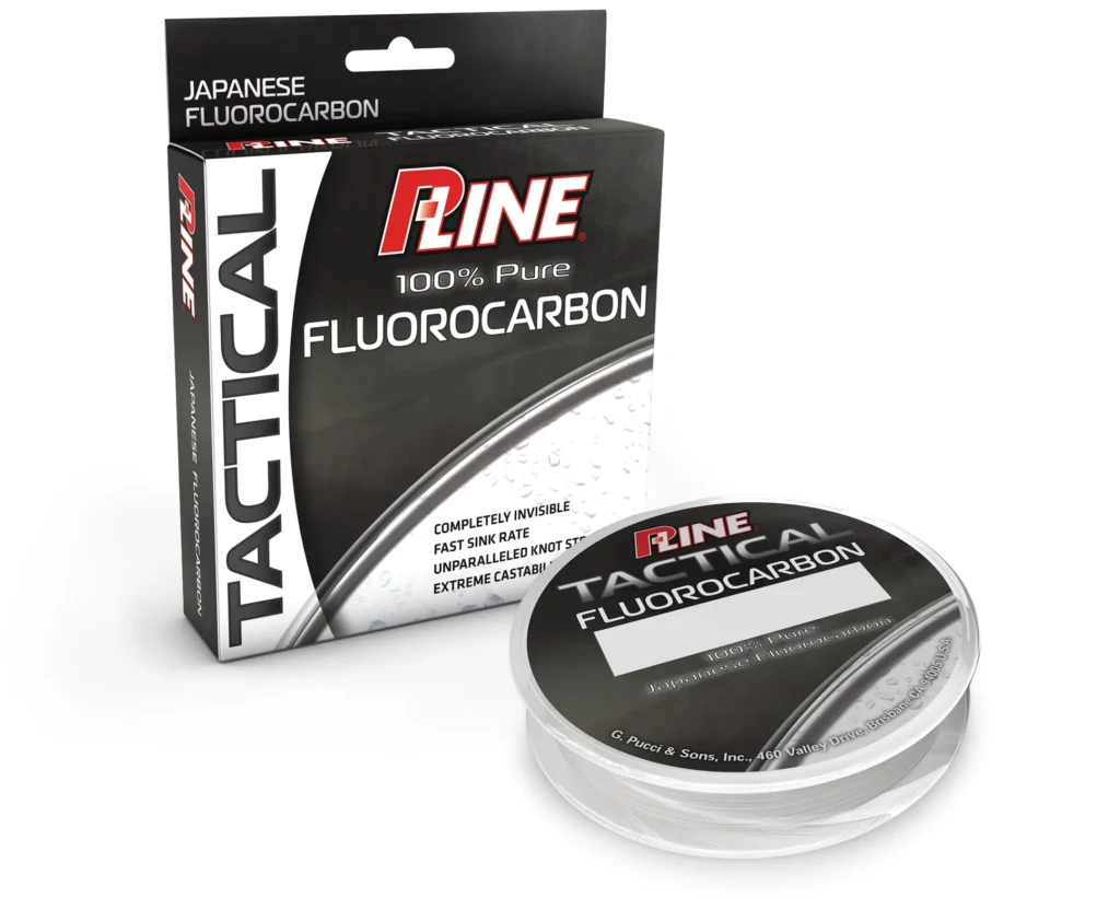 P-Line Tactical Fluorocarbon Line 17 lb, 200 yd - Clear