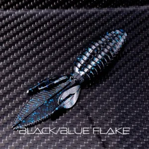 Reaction Innovations Sweet Beaver 4.2" - Black/Blue Flake