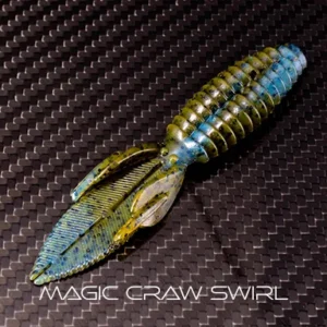 Reaction Innovations Sweet Beaver 4.2" - Magic Craw Swirl
