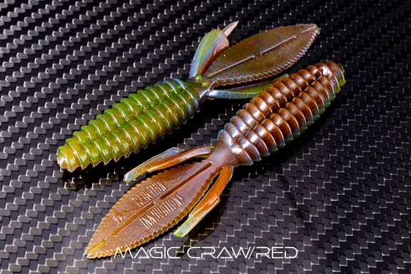 Reaction Innovations Sweet Beaver 4.2" - Magic Craw Red
