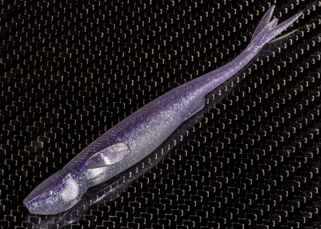 Reaction Innovations Shiver Glide 5.45" - Smoke Grape