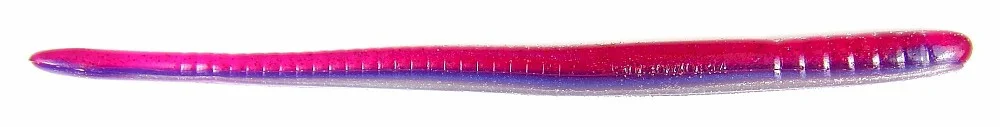 Roboworm Fat Straight Tail Worm 6" - Aaron's Morning Dawn