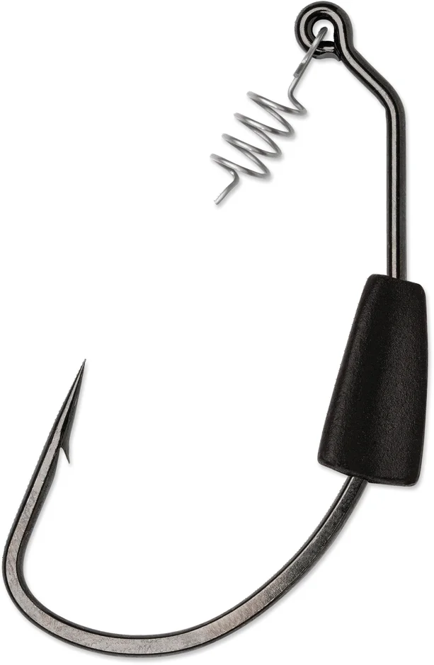 VMC Heavy Duty Weighted Swimbait Hook 1/4 oz 6/0 - Black Nickel