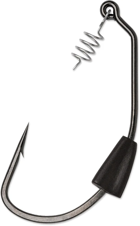 VMC Heavy Duty Weighted Swimbait Hook 3/16 oz 6/0 - Black Nickel