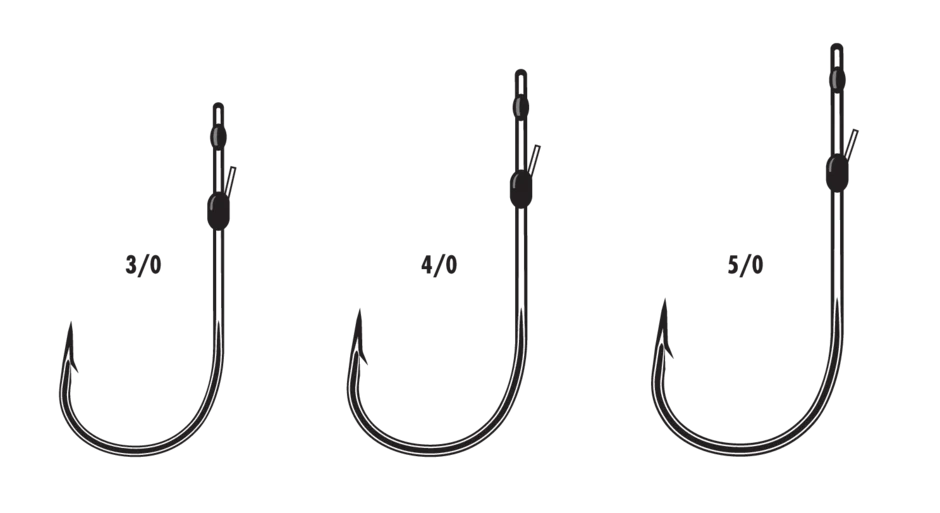 VMC RedLine Series Heavy Duty Flippin' Hook 3/0 - PTFE