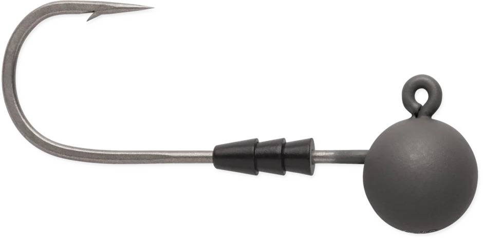 VMC RedLine Series Tungsten Swimbait Jig 3/8 oz 3/0 - Matte Gray