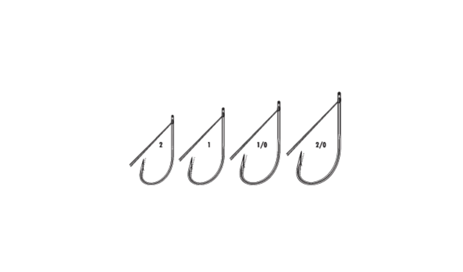 VMC Weedless Neko Hook 1/0 - Black Nickel