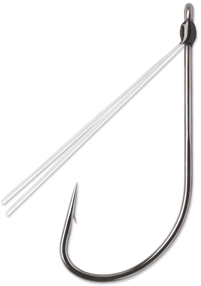 VMC Weedless Neko Hook 1/0 - Black Nickel
