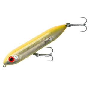 Heddon Saltwater Super Spook Jr. 3 1/2" - Bone/Silver