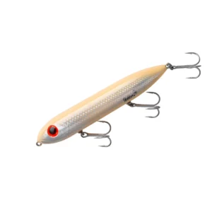 Heddon Saltwater Super Spook 5" - Bone/Silver
