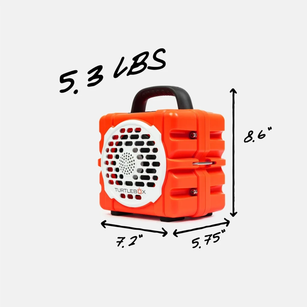 Turtlebox Cub Speaker - Orange