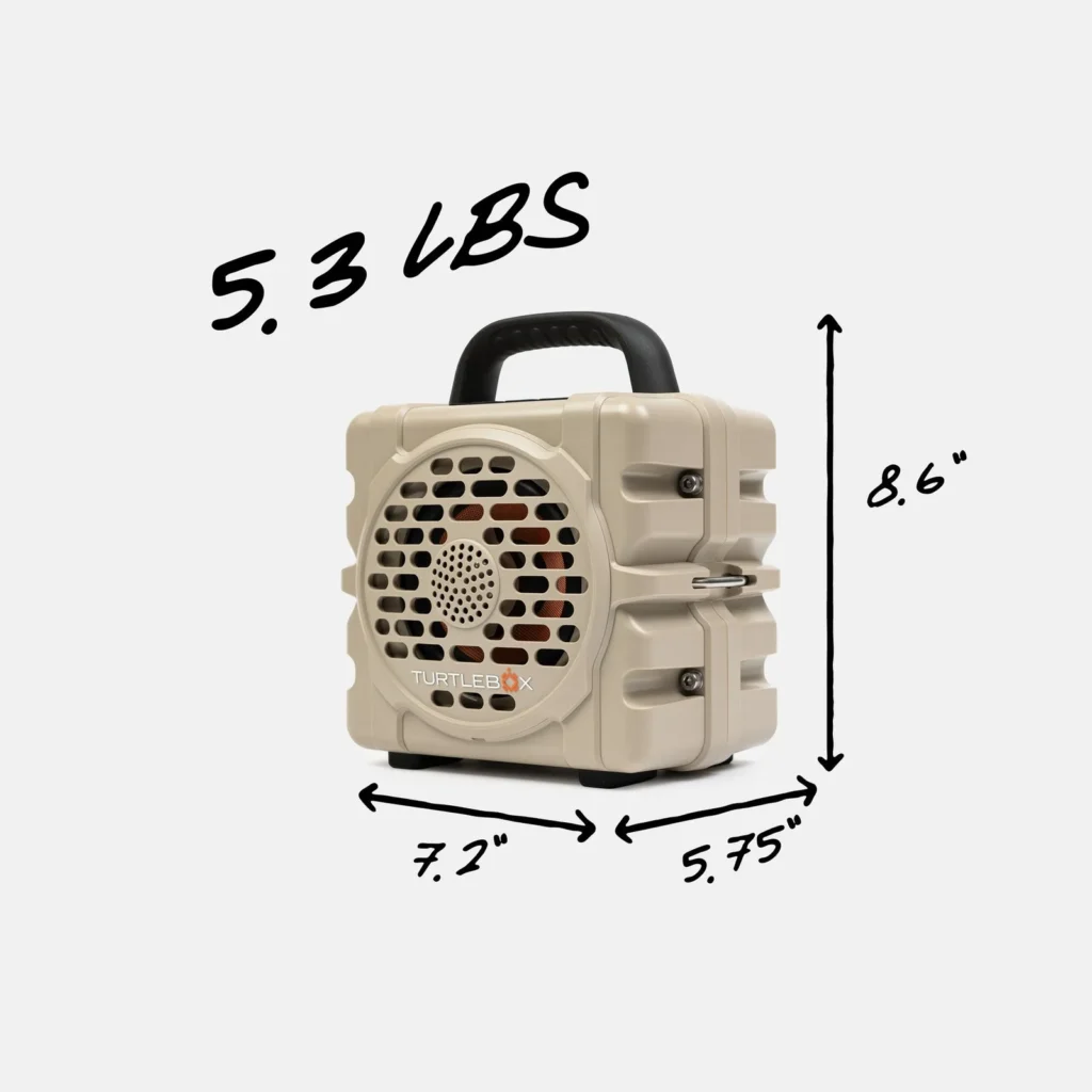 Turtlebox Cub Speaker - Tan