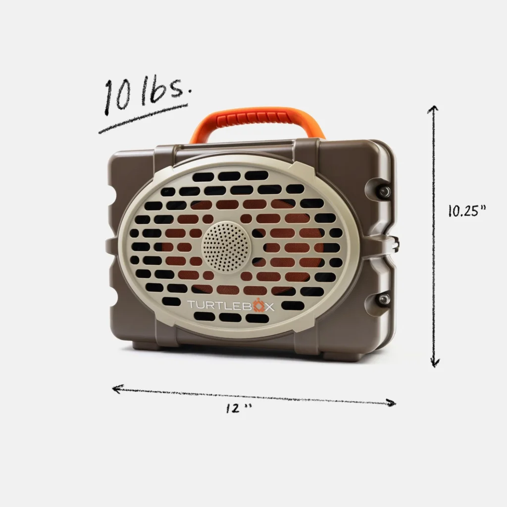 Turtlebox Gen 3 Speaker - Delta Brown