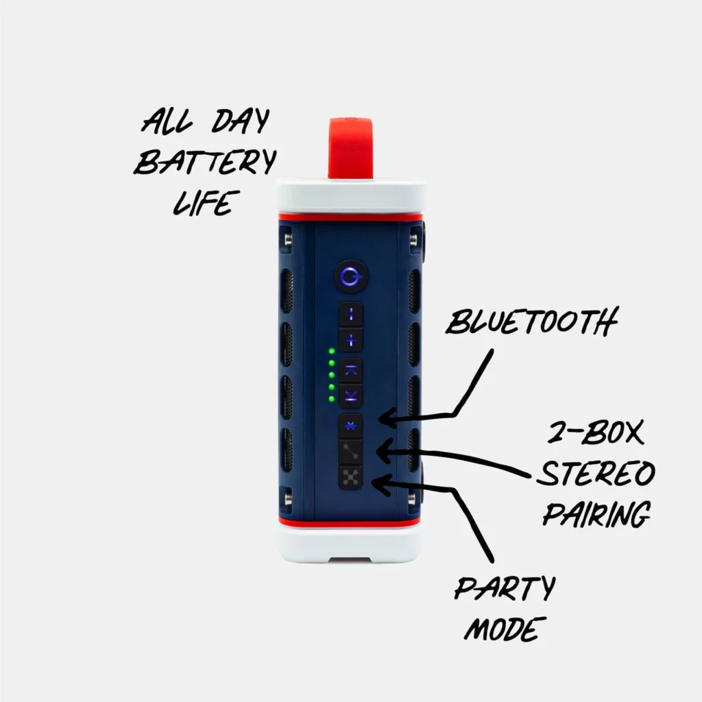 Turtlebox Ranger Speaker - Americana Blue