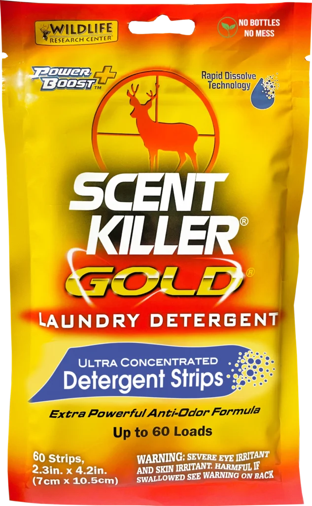 Wildlife Research Center Scent Killer Gold Laundry Detergent Strips - 60 Count