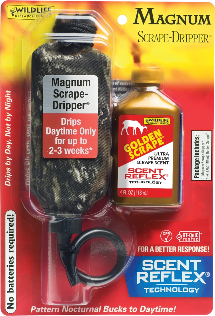 Wildlife Research Center Magnum Scrape-Dripper Combo - Golden Scrape