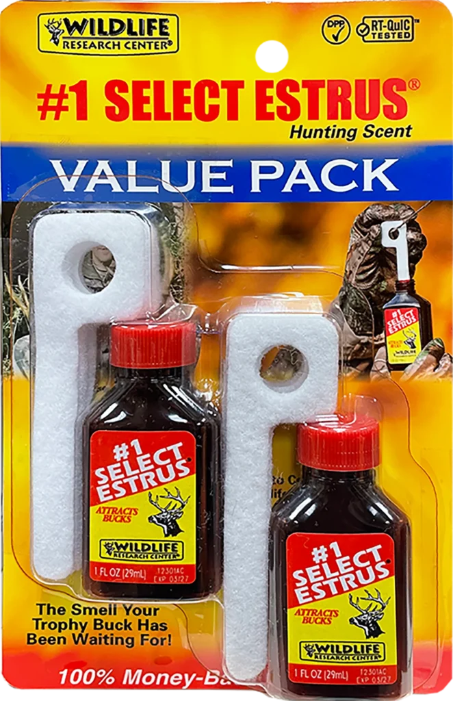 Wildlife Research Center #1 Select Estrus Value Pack - 2 x 1 fl oz