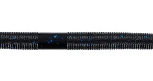 Yamamoto Senko 5" - Black with Large Blue Flake