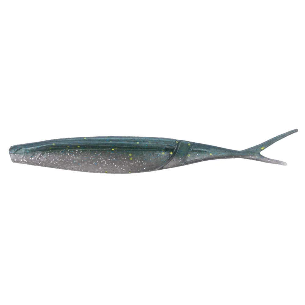 Yamamoto Hinge Minnow 6" - Green Gizzard