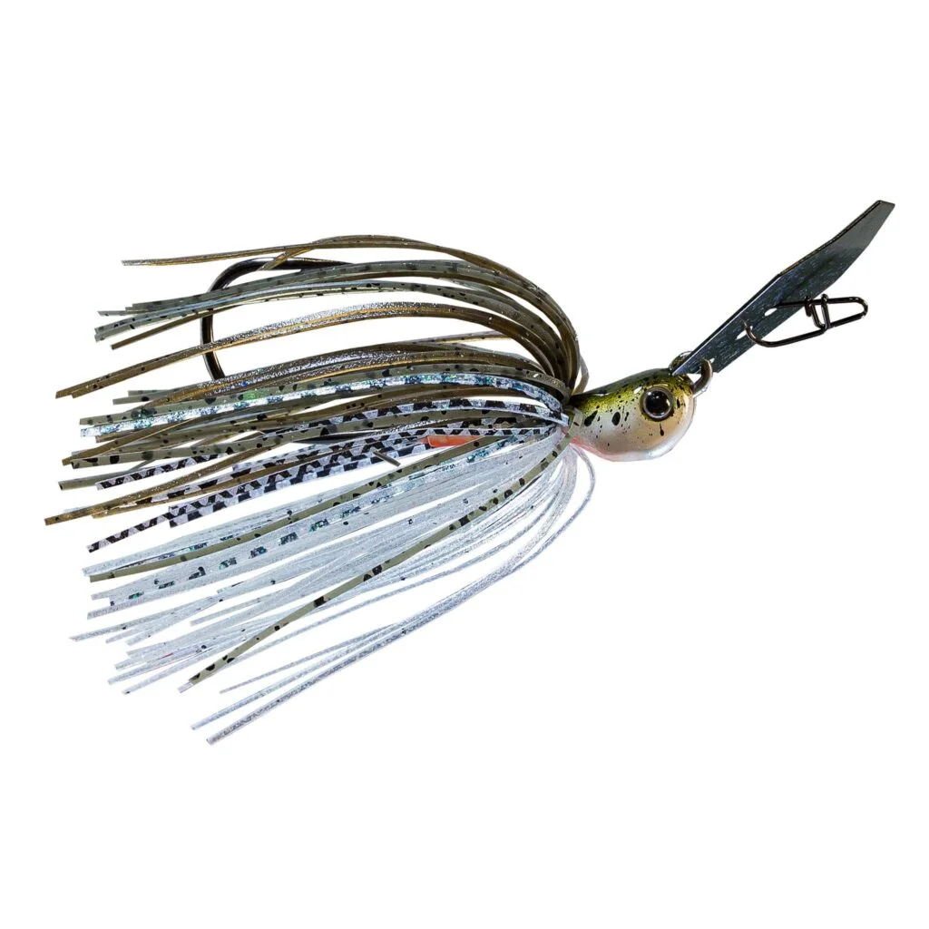 Z-Man ChatterBait JackHammer 3/8 oz - Green Pumpkin Shad