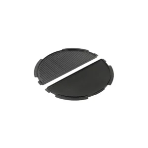 Half Moon Cast Iron Griddle for Large, XL and 2XL EGG