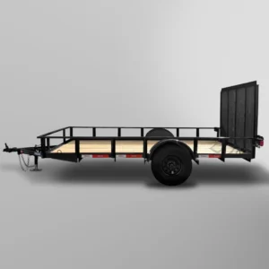U-Dump 5.5x10 Single Axle Utility Trailer
