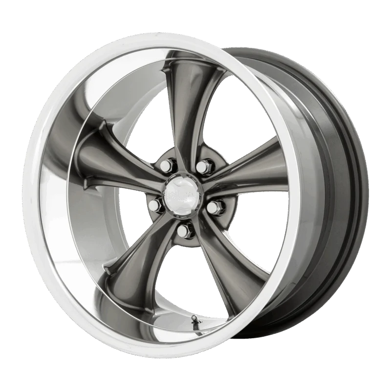 American Racing Vintage VN338189512904NUS - Boss TT, 5x4.5 -4mm, Graphite W