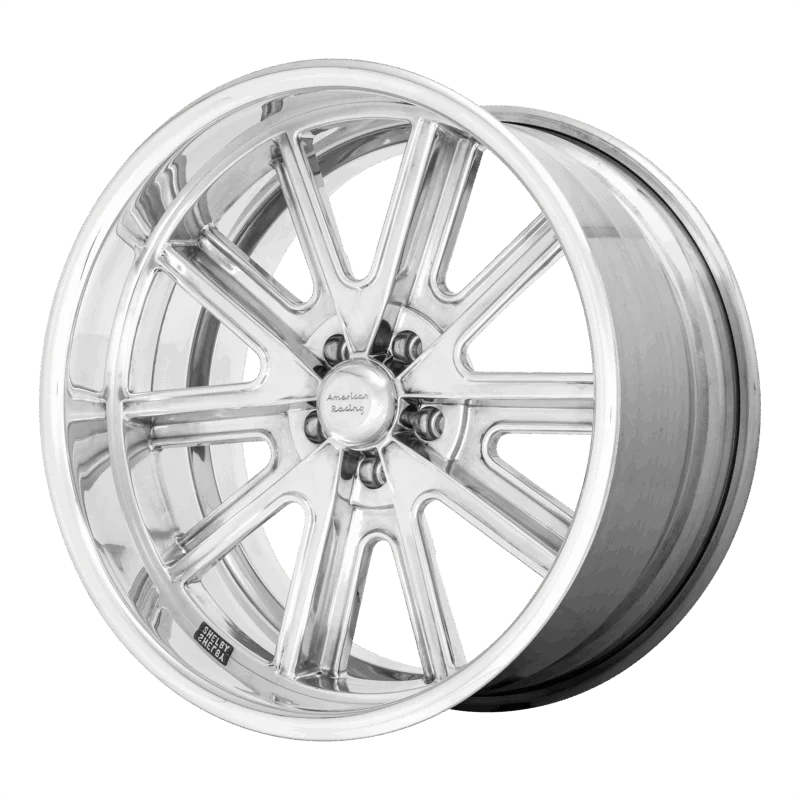 American Racing Vintage VN407P781245 - Cobra, Two-pc Polished Polish Barrel, Vn407 Cobra