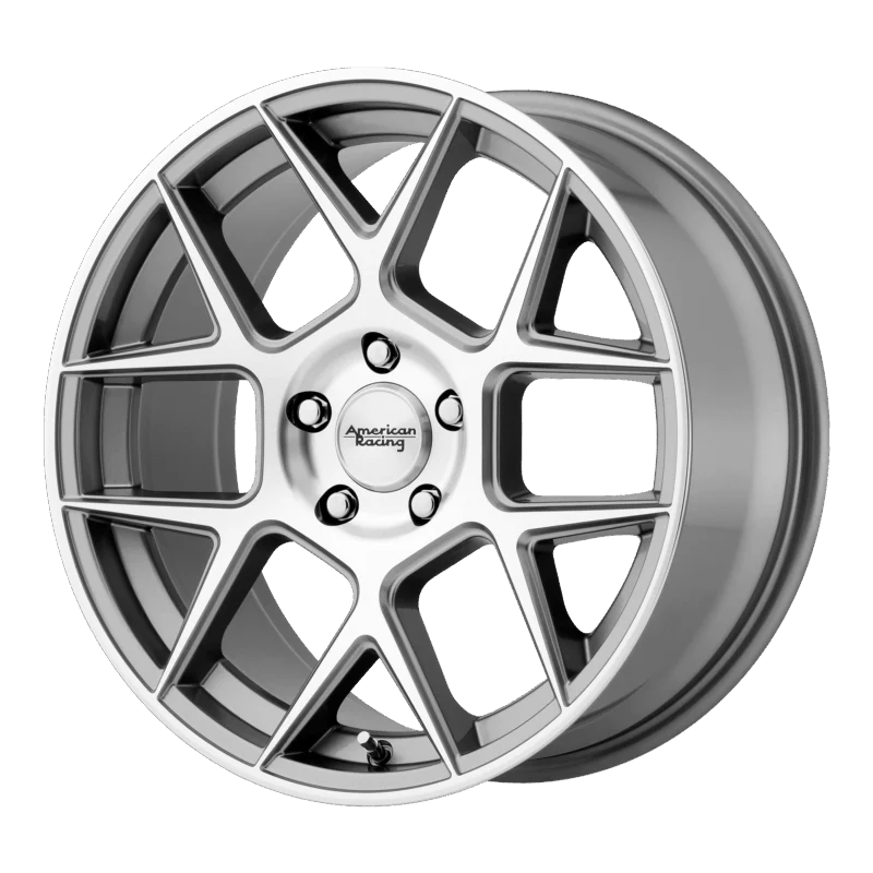American Racing AR91321012440 - Apex, Gun Metal Machined Face, Ar913 Apex