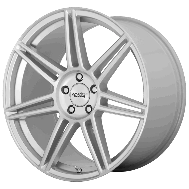 American Racing AR93521012440 - AR935 Redline, Brushed Silver
