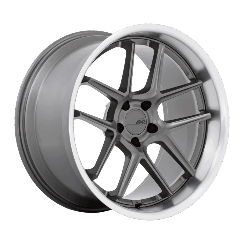 American Racing AR942AD20111522 - Bishop, Matte Gunmetal W/ Machined Lip, Ar942 Bishop