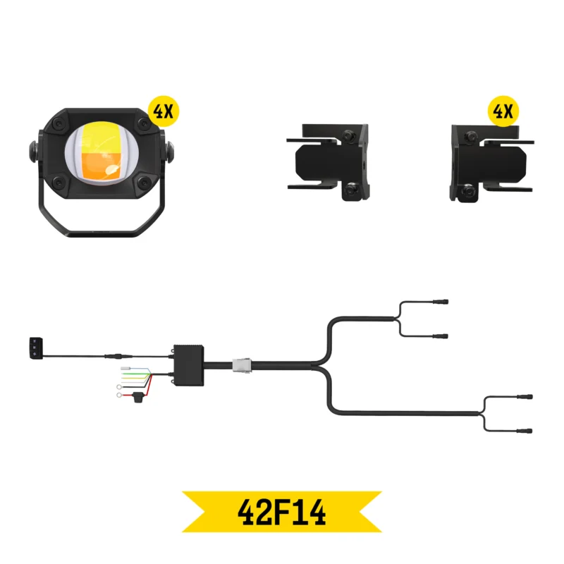 ARC Lighting 42F14 - TMG F150 XL/XLT 4P