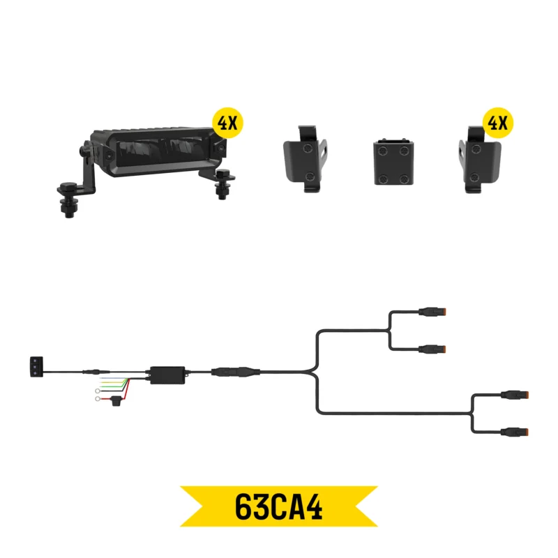 ARC Lighting 63CA4 - TMG Silv HD 4B