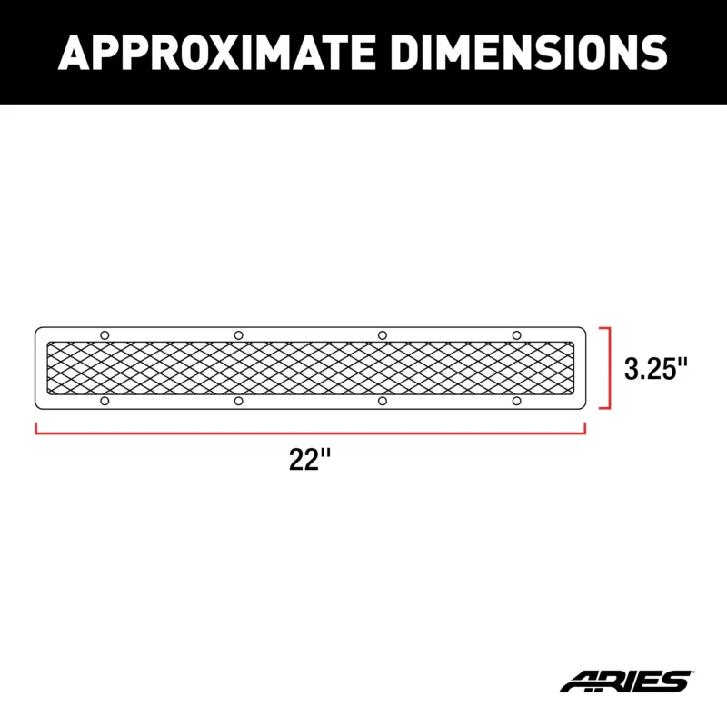 ARIES PJ20MB - Pro Series, Semi-gloss Black Powder Coat