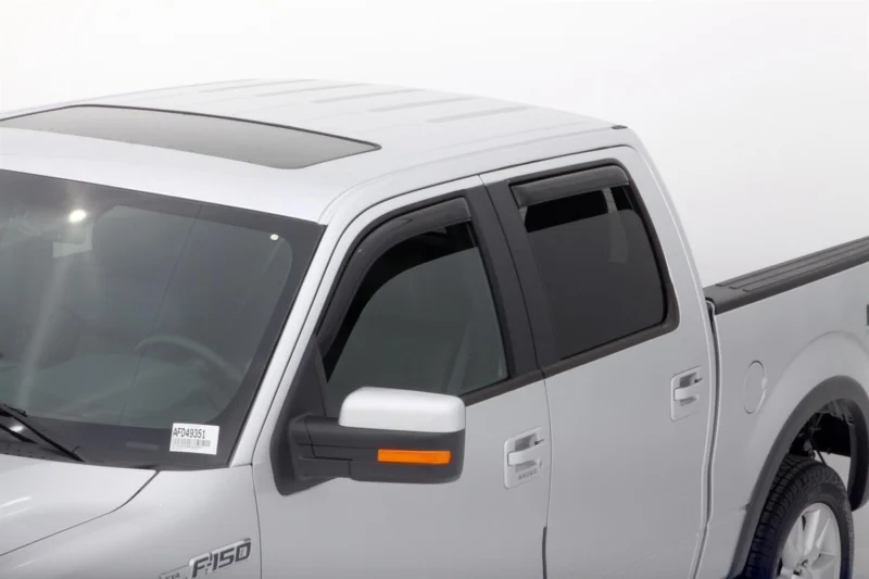 Auto Ventshade AVS 194155 - AVS In-Channel Ventvisor, Modified Acrylic, Crew Cab