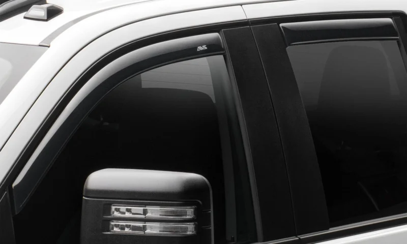 Auto Ventshade AVS 194805 - AVS In-Channel Ventvisor, Modified Acrylic, Crew Cab