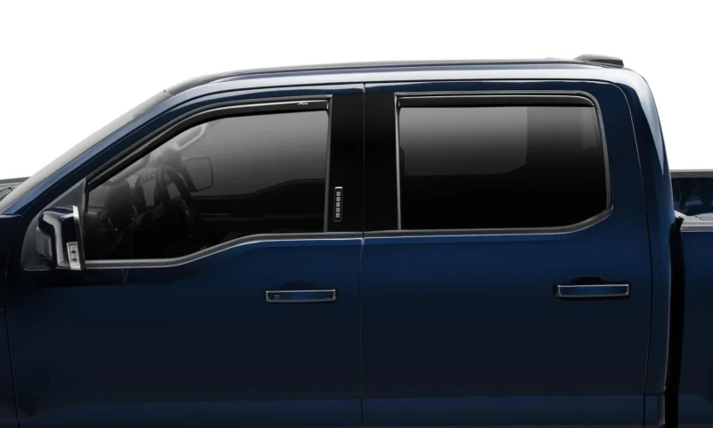 Auto Ventshade AVS 194975 - AVS In-Channel Ventvisor, Modified Acrylic, Crew Cab