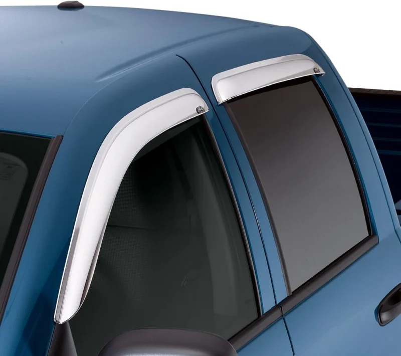 Auto Ventshade AVS 684072 - AVS Chrome Ventvisor, Outside Mount, Abs Thermoplastic